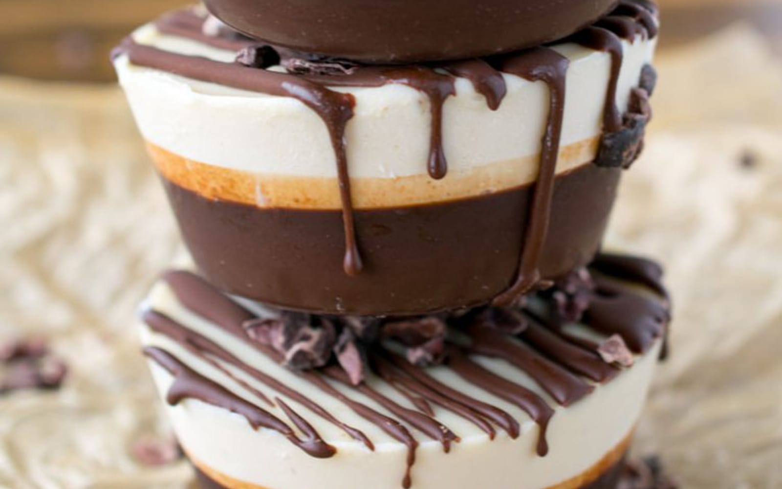 Raw Chocolate Cashew Cream Cupcakes - One Green Planet