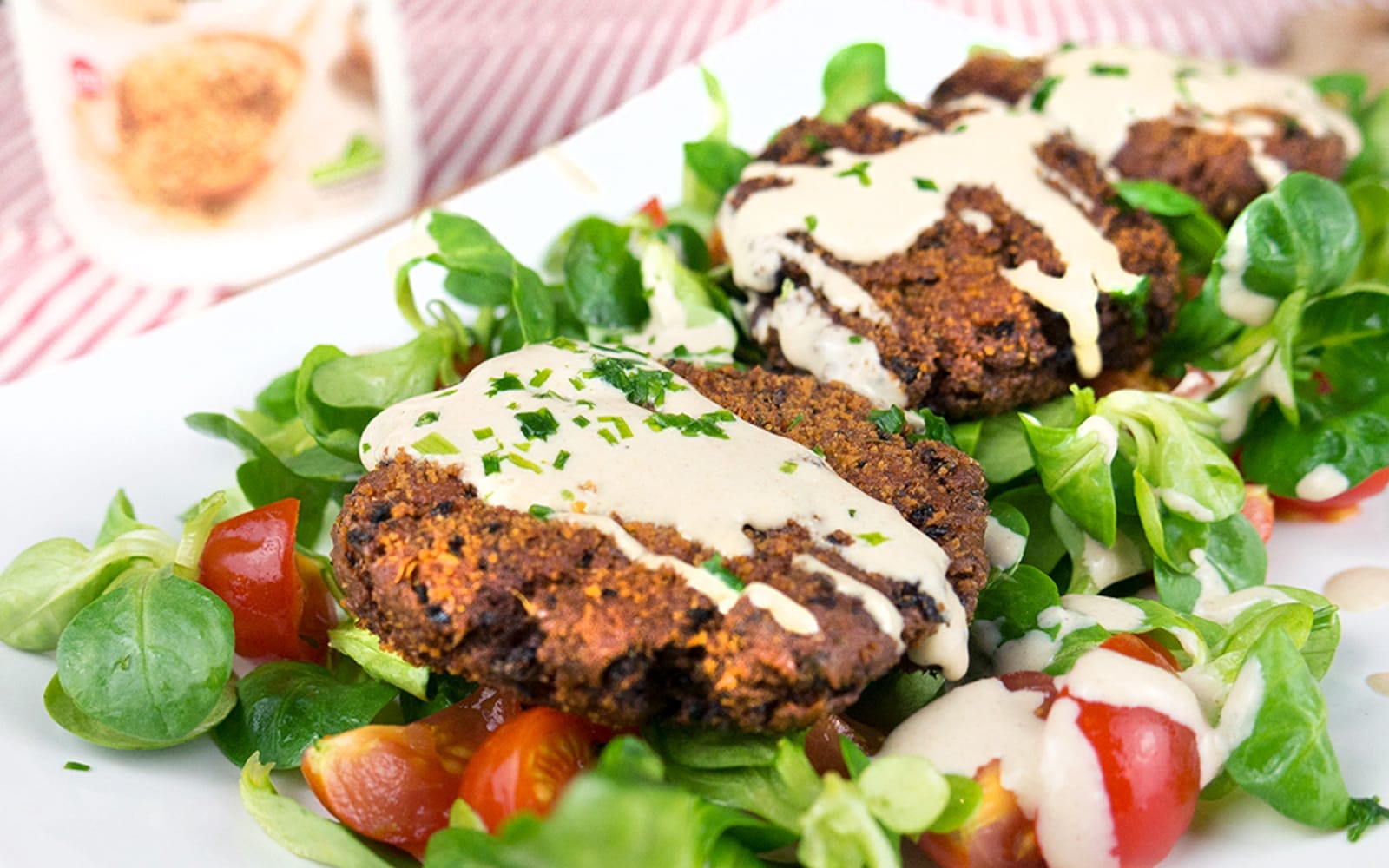 Fishcake Canap&eacute;s with Tahini