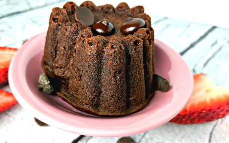 Chocolate Heart Lava Cakes