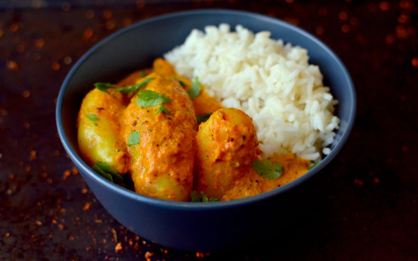 Easy Potato Curry With Star Anise Rice