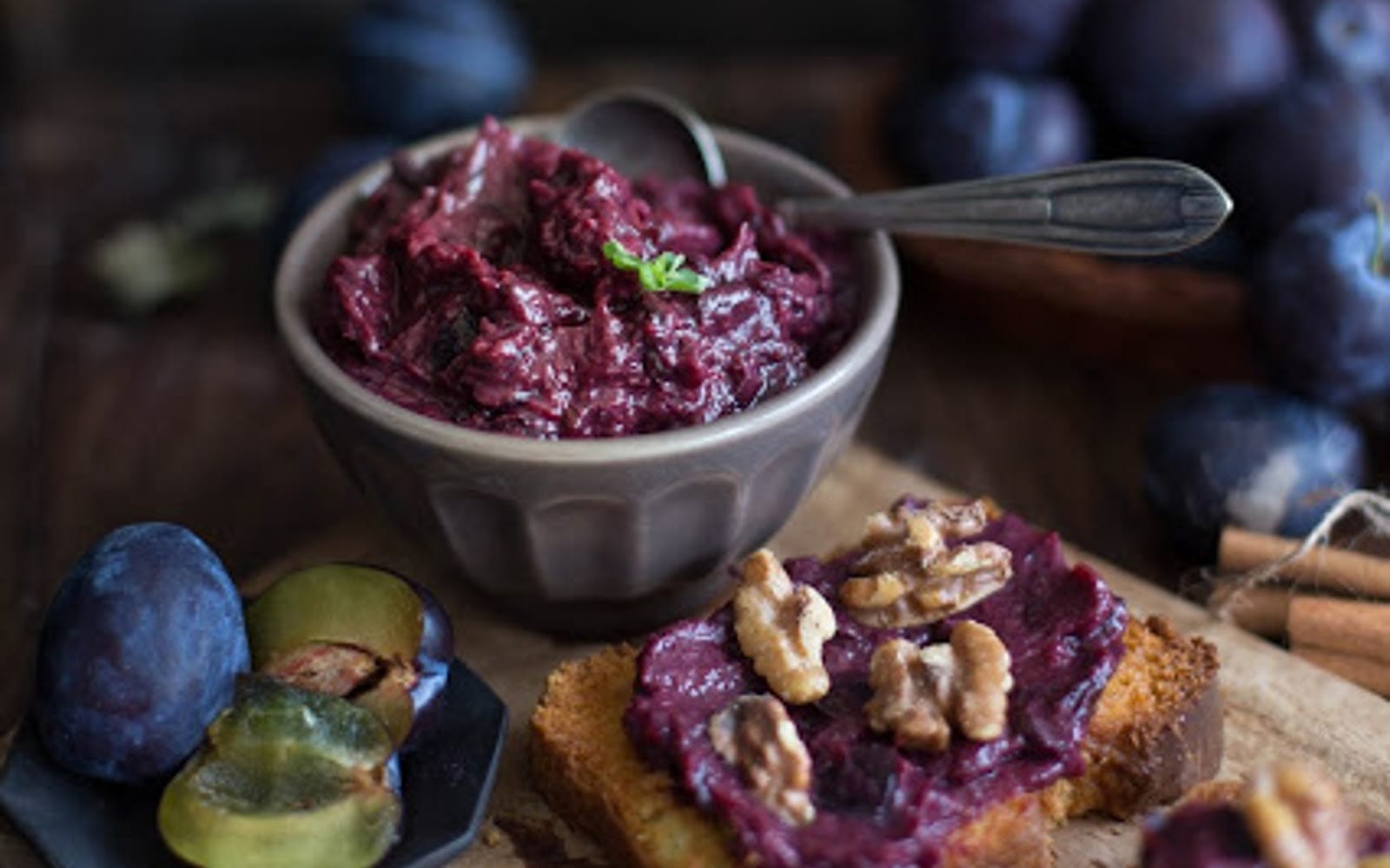Cinnamon Cardamom Plum Jam b