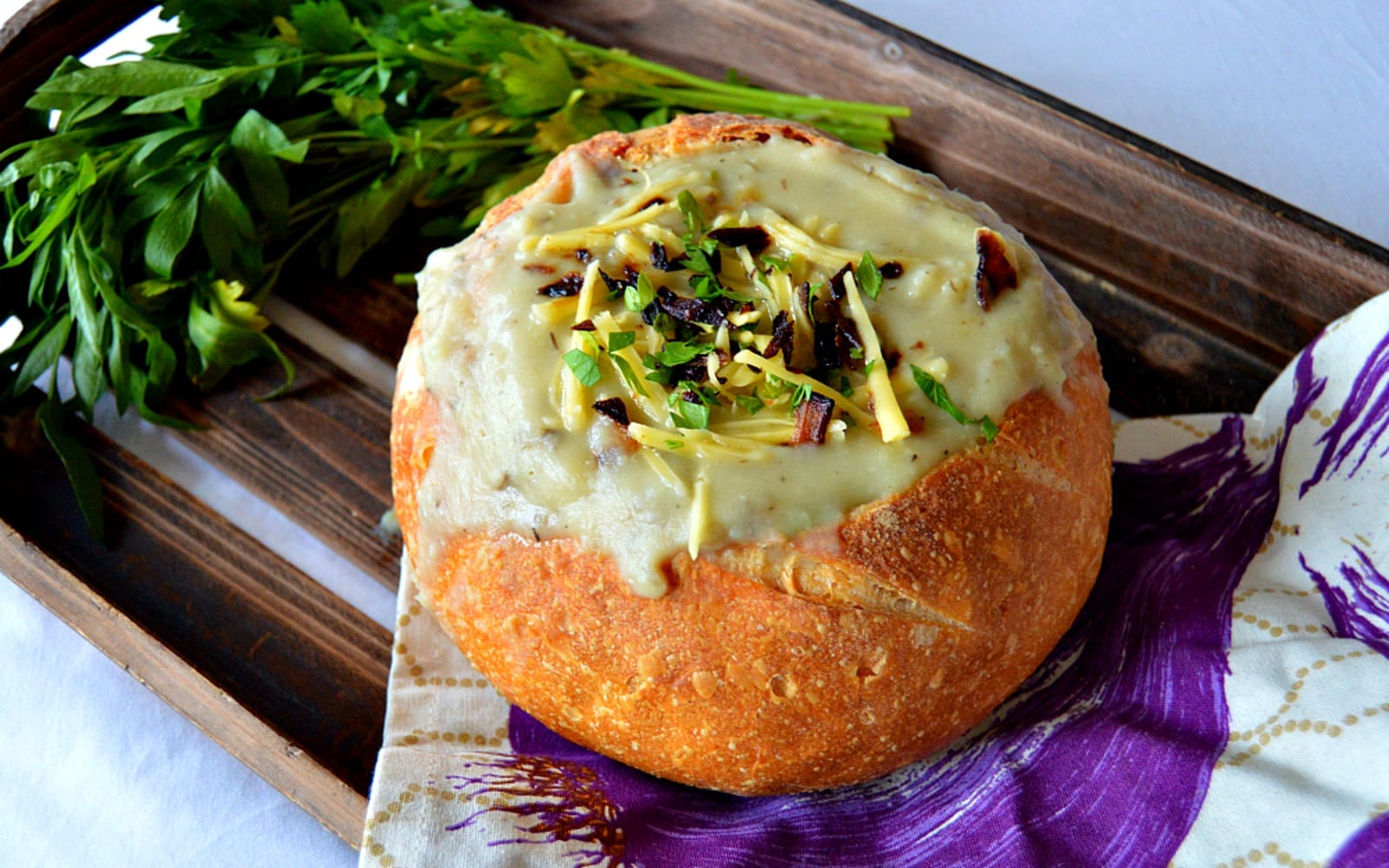 Loaded 'Bacon' Potato Soup