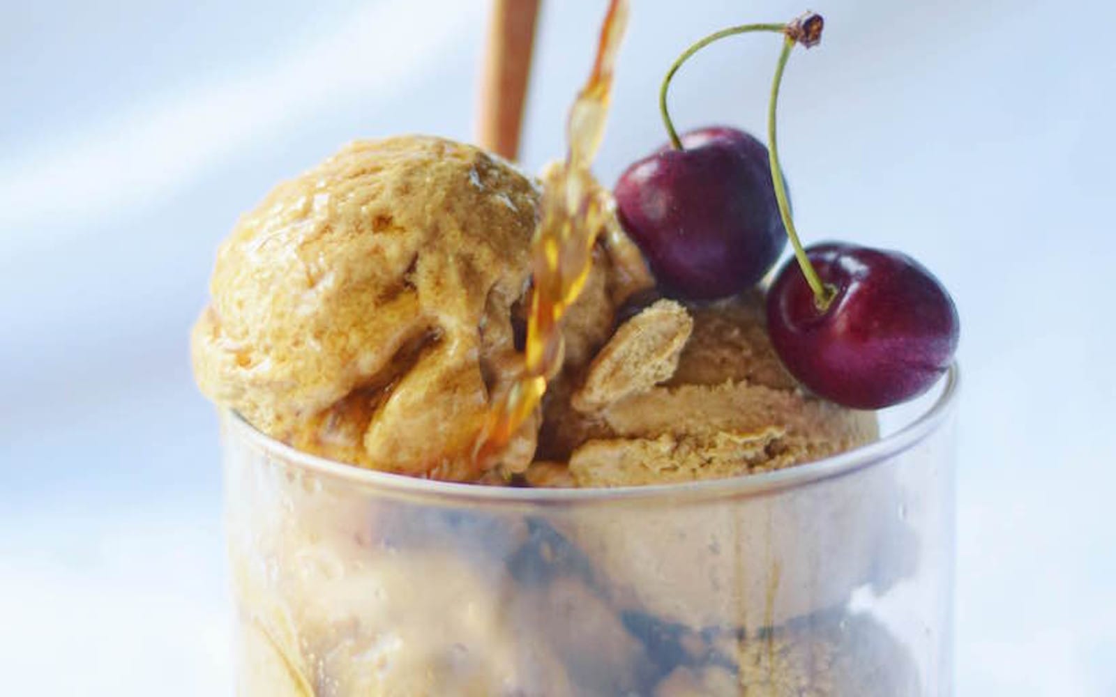 Caramel Coffee Ice Cream Float
