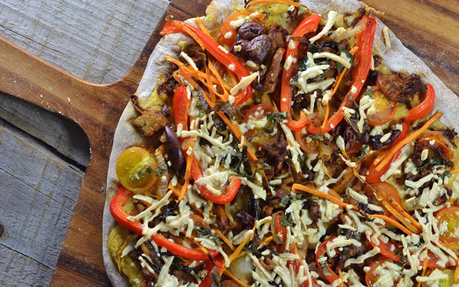 Whole Wheat Sourdough Pizza Crust