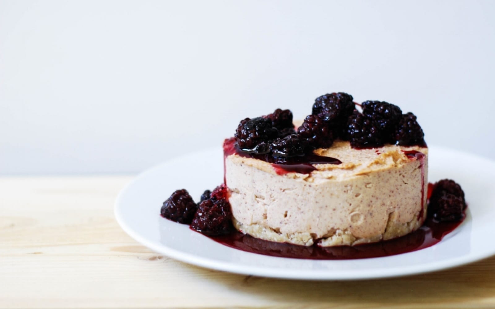 Raw Almond Butter Coconut Cheesecake
