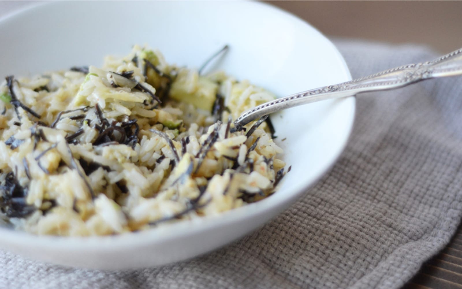 Savory Seaweed Rice Breakfast