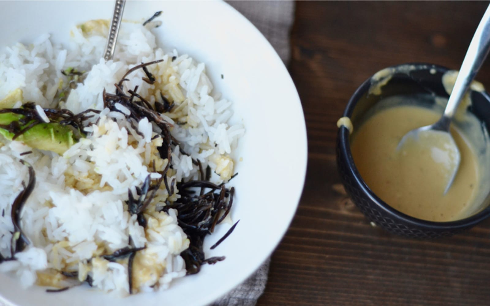 Savory Seaweed Rice Breakfast