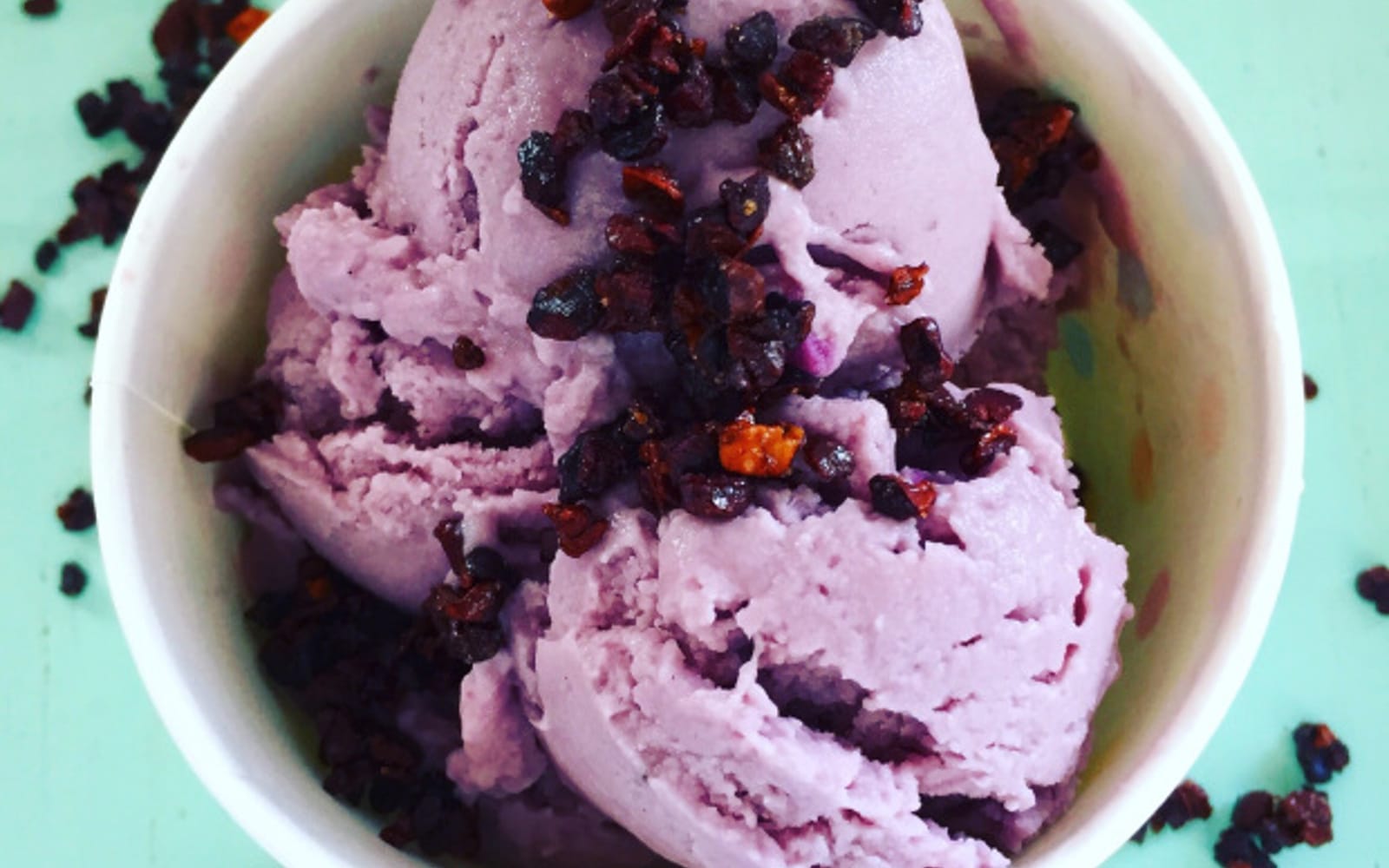 Purple Sweet Potato Ice Cream