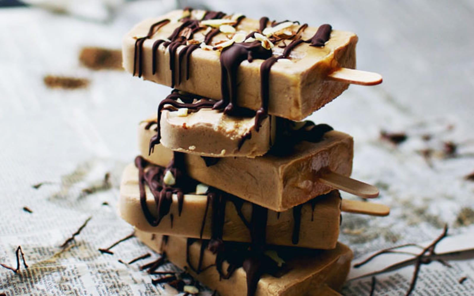 Chai Coconut Popsicles