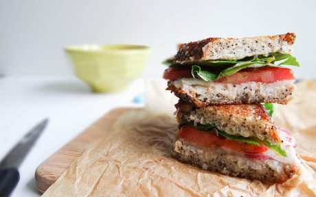 Swiss Chard and White Bean Grilled Sammie