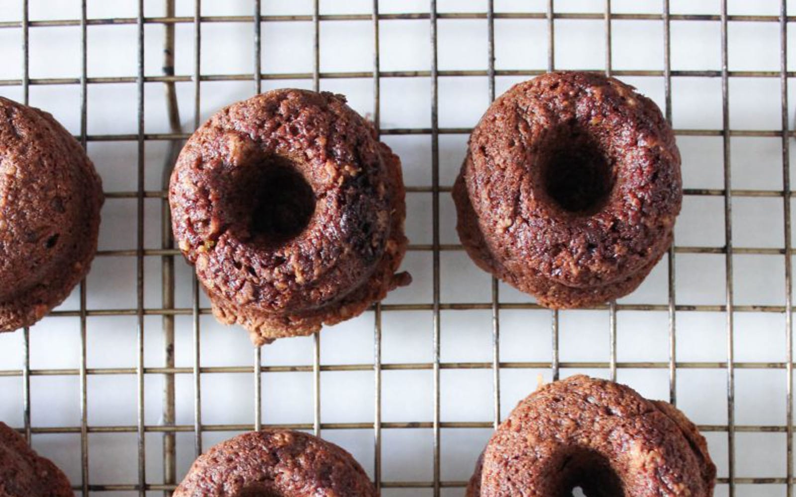 Blender Carrot-Ginger Baked Doughnuts
