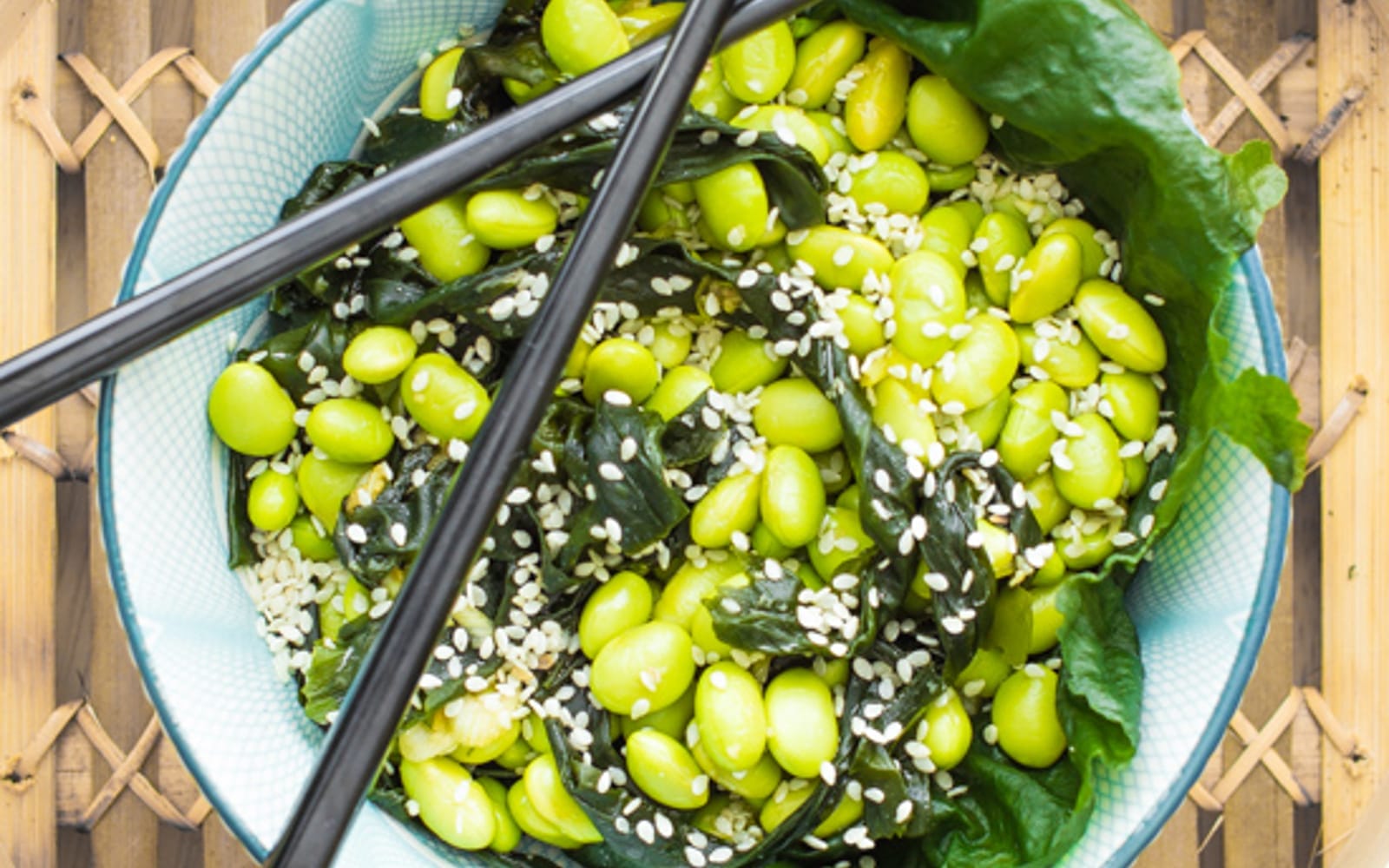 Edamame Seaweed Salad