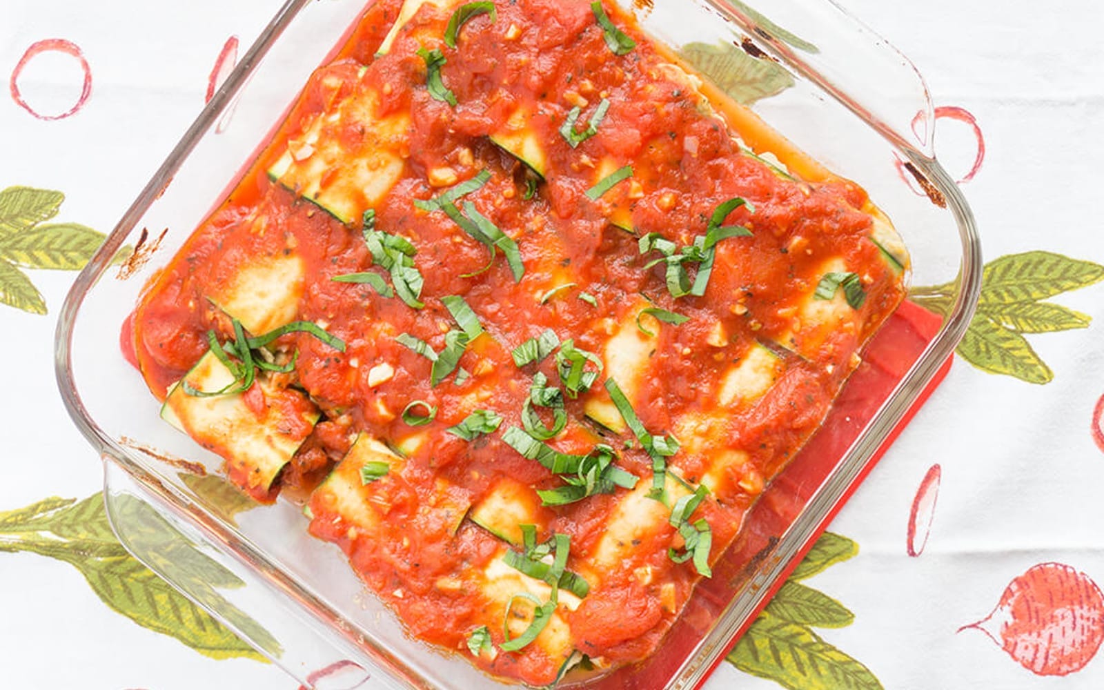 zucchini lasagna roll-ups