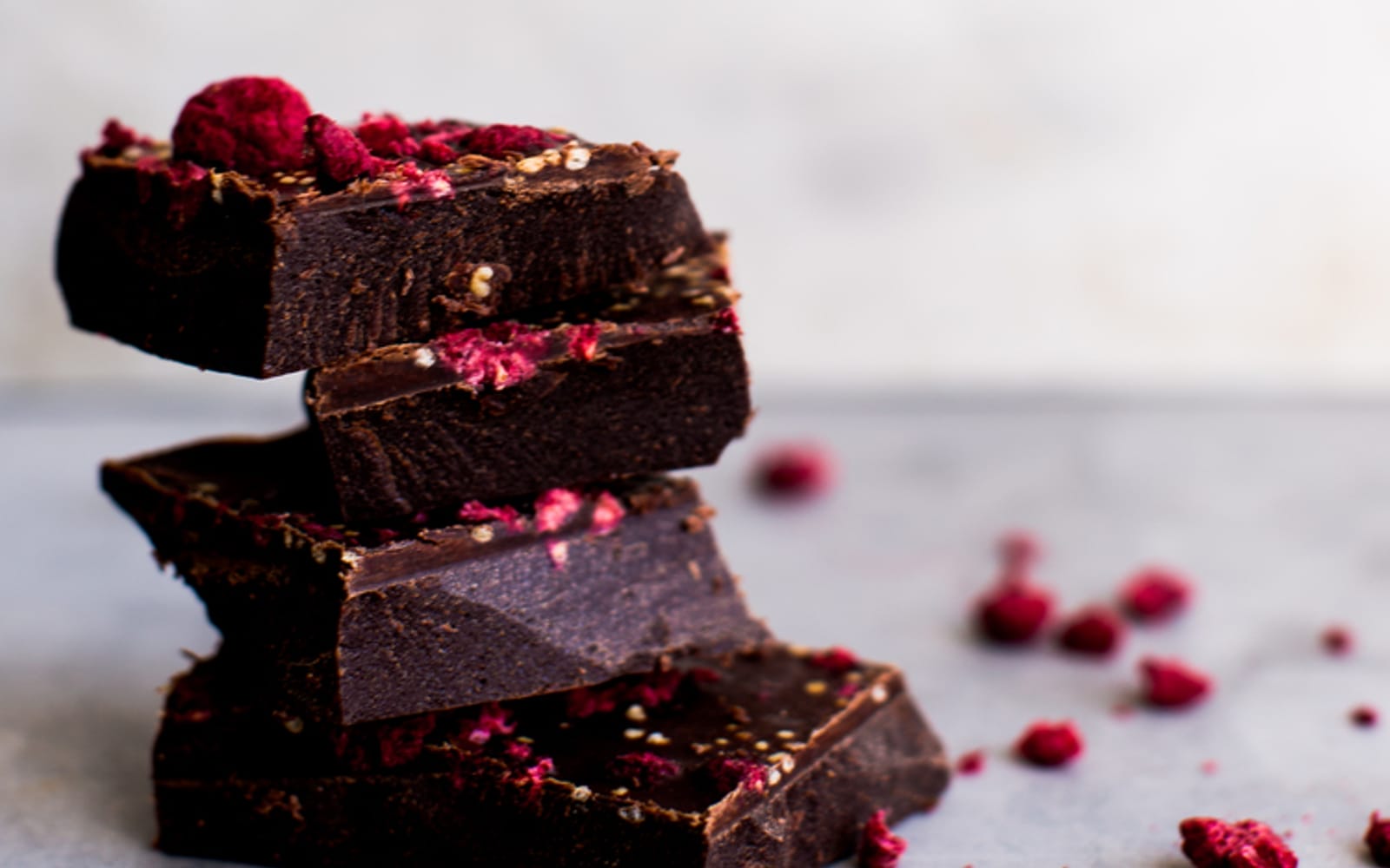 Galaxy Dark Chocolate With Raspberries