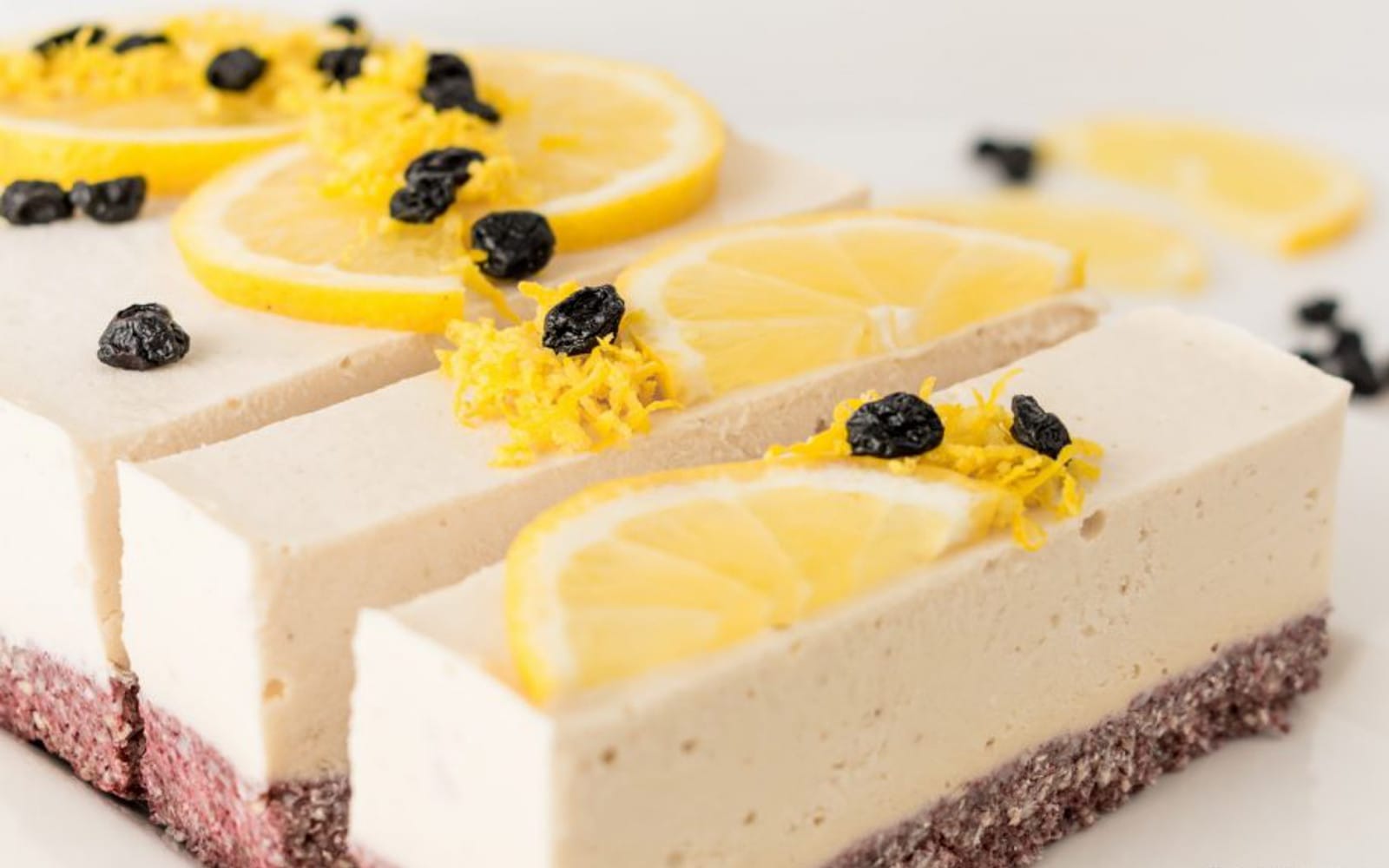 Vegan Sunshine Lemon Ice Cream Cake