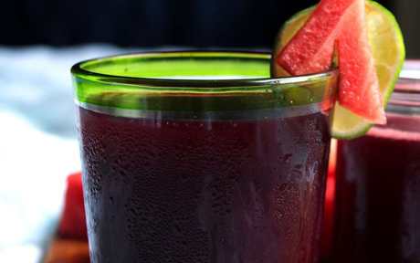 Boozy Watermelon Hibiscus Refresher