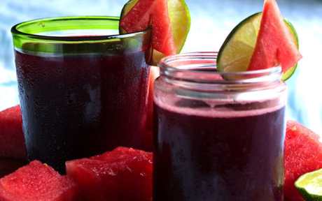 Boozy Watermelon Hibiscus Refresher
