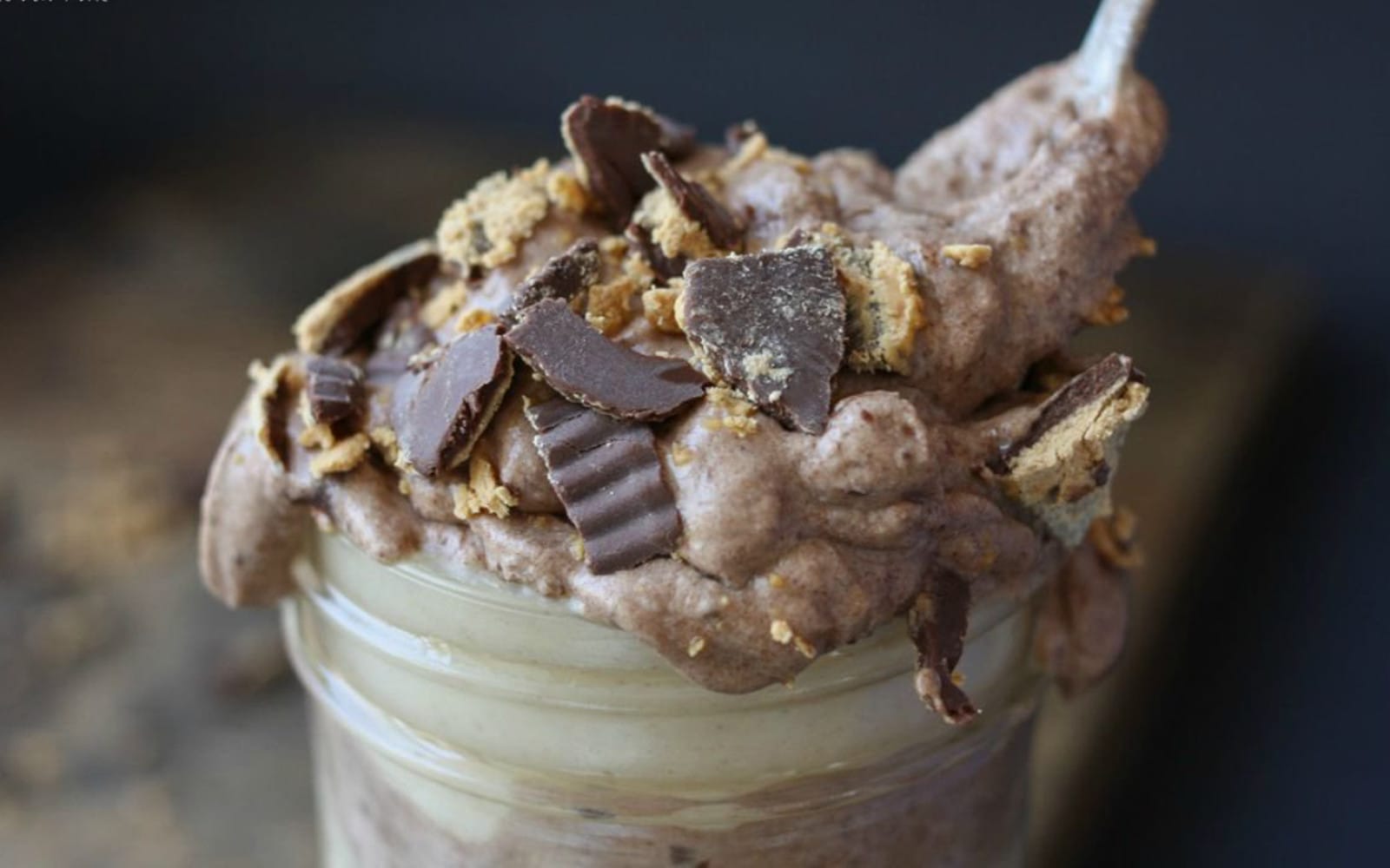 Peanut Butter and Chocolate Cream Parfait