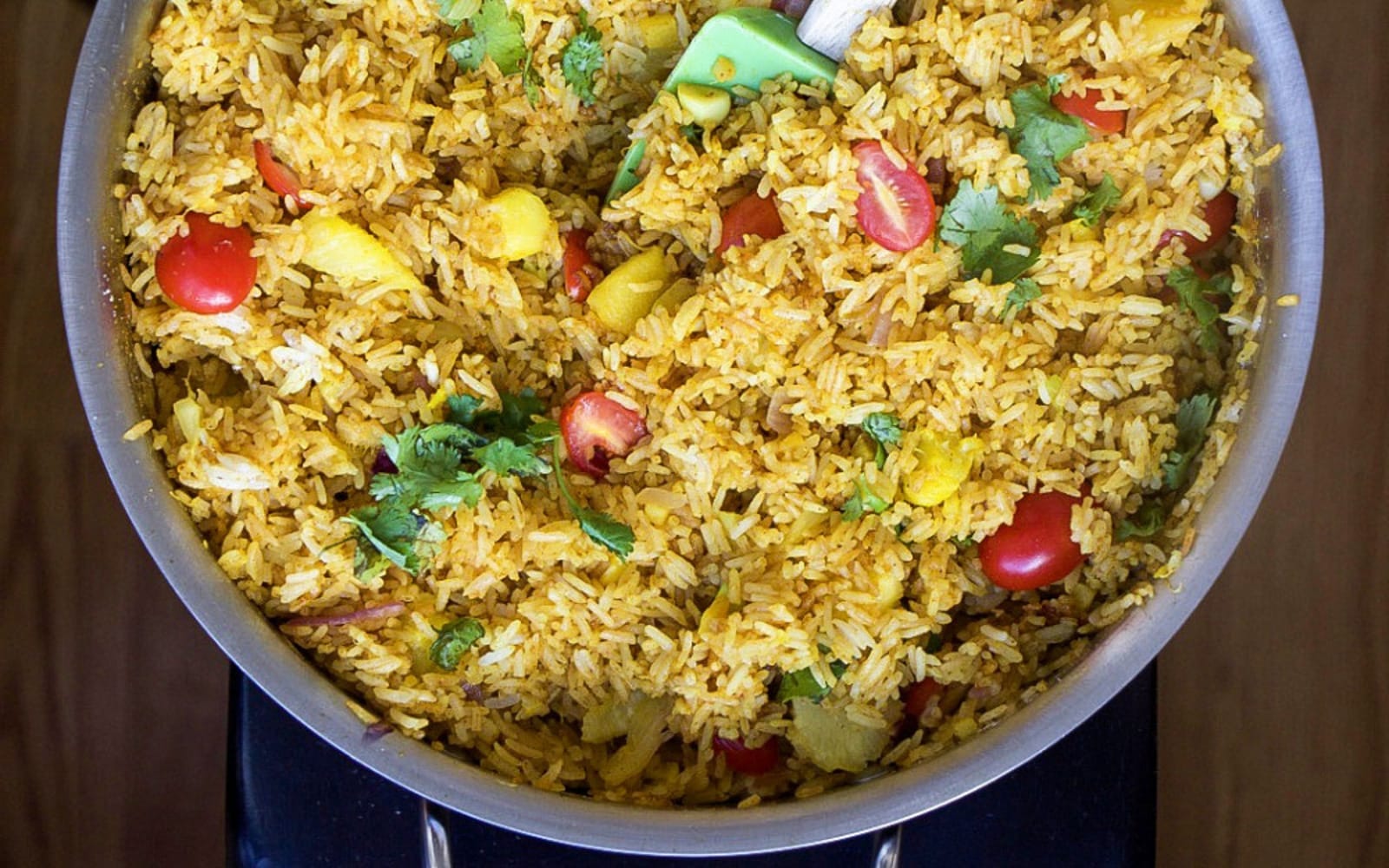 Pineapple Fried Rice With Cashews [Vegan, Gluten-Free]