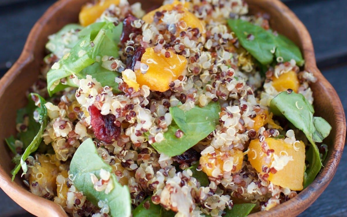 Lemony Butternut Squash and Quinoa Salad