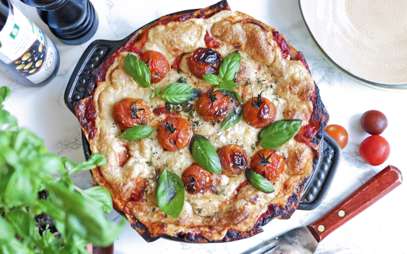 Mushroom and Eggplant Lasagna With Cashew Mozzarella [Vegan, Gluten-Free]