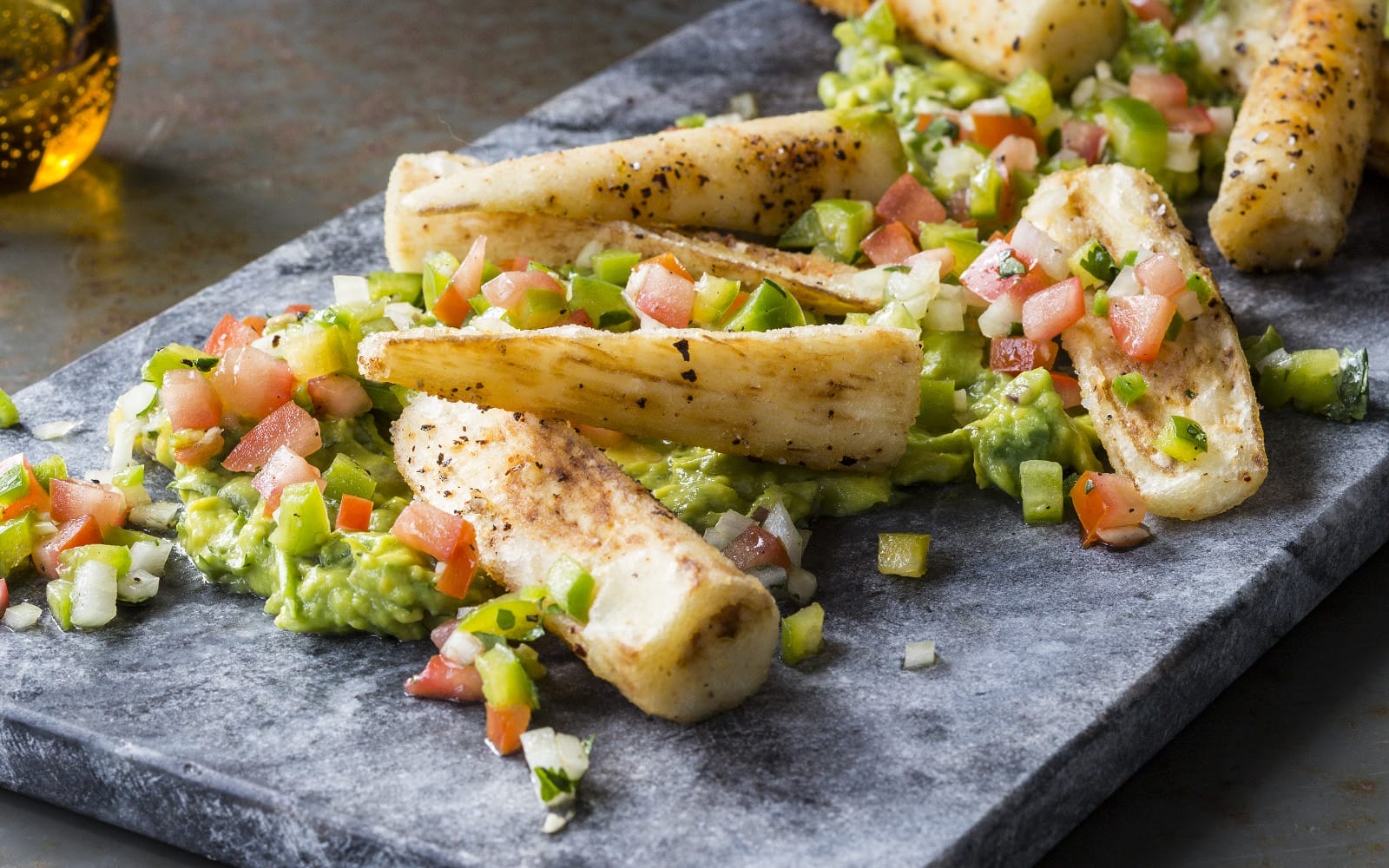 Warm Hearts of Palm Salad With Pico de Gallo [Vegan, Gluten-Free]