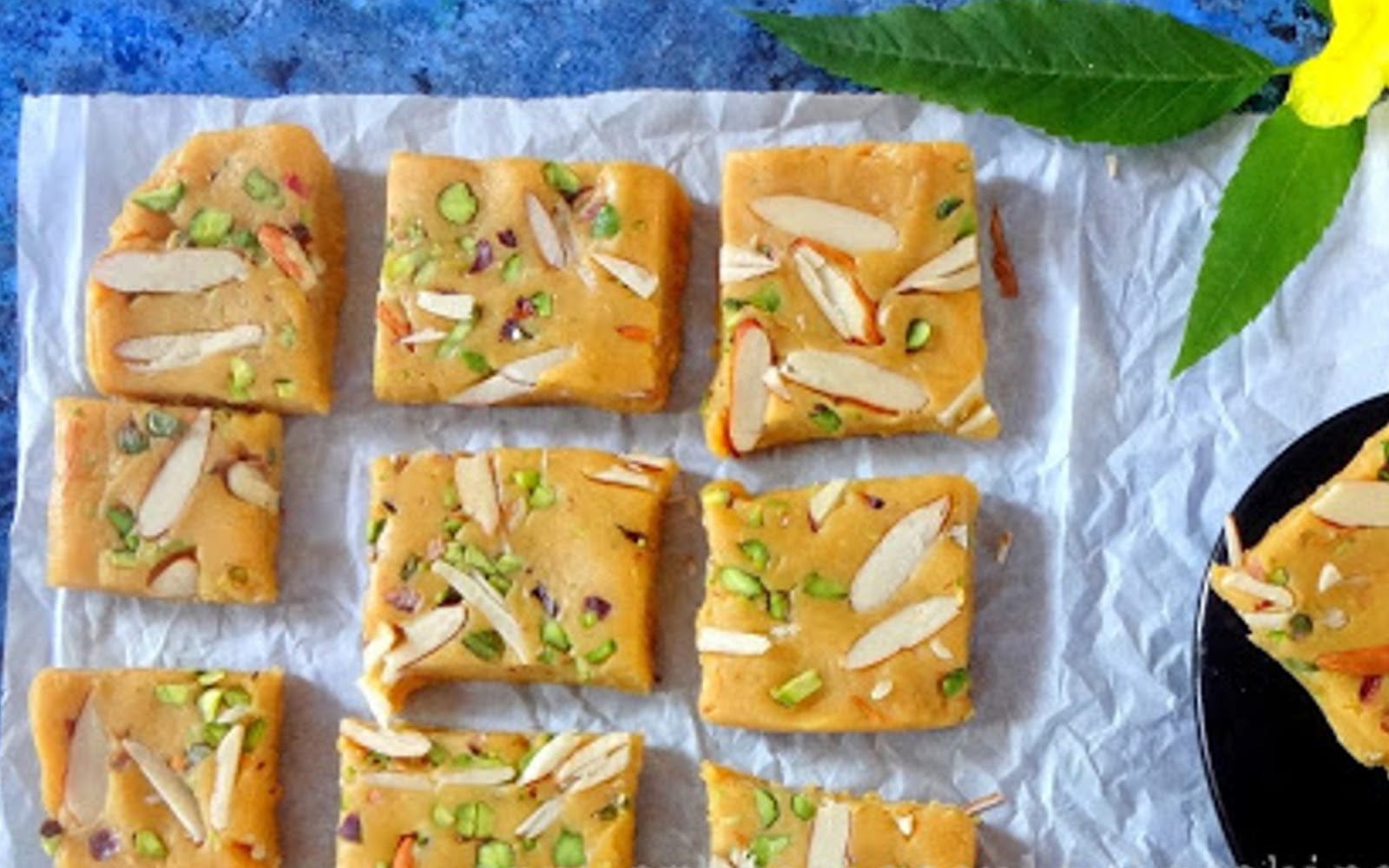 Besan Barfi (Chickpea Flour Fudge) 
