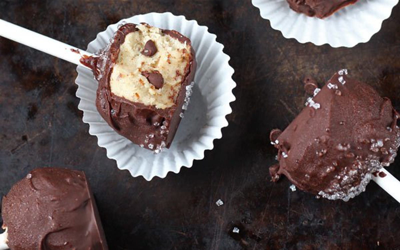 cookie dough cake pops