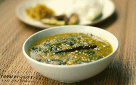 garlic-and-spinach-lentil