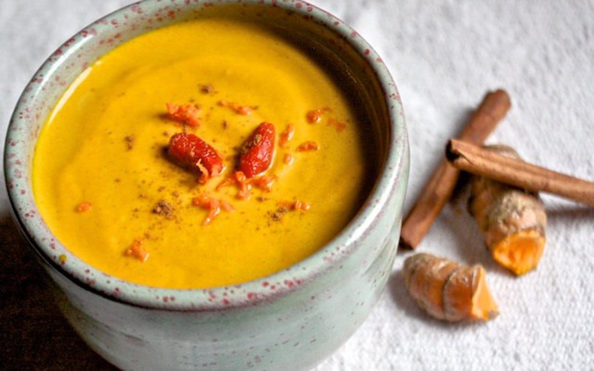 Vegan Gluten-Free Goji Berry Golden Milk