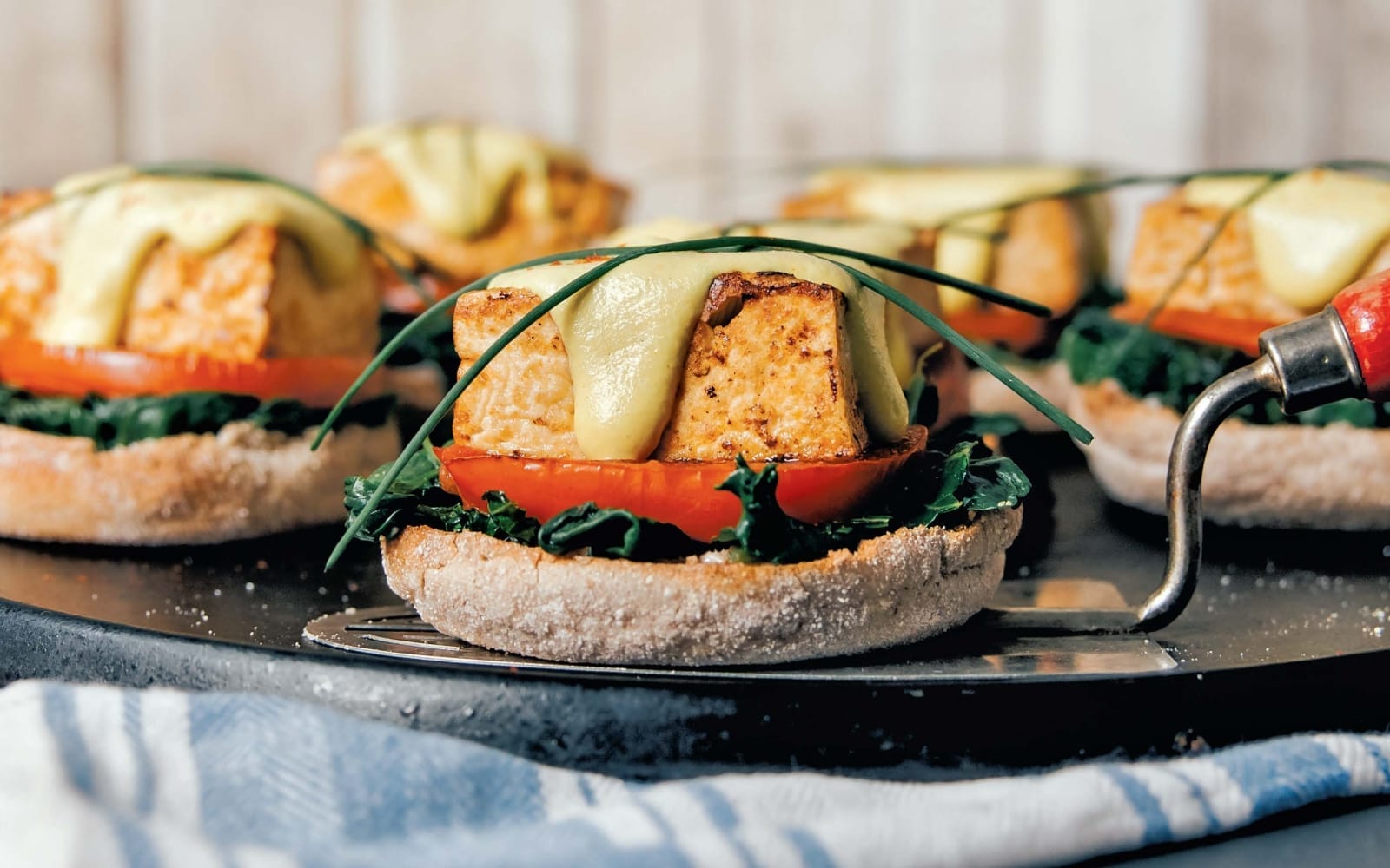Tofu Benny With Hollandaise