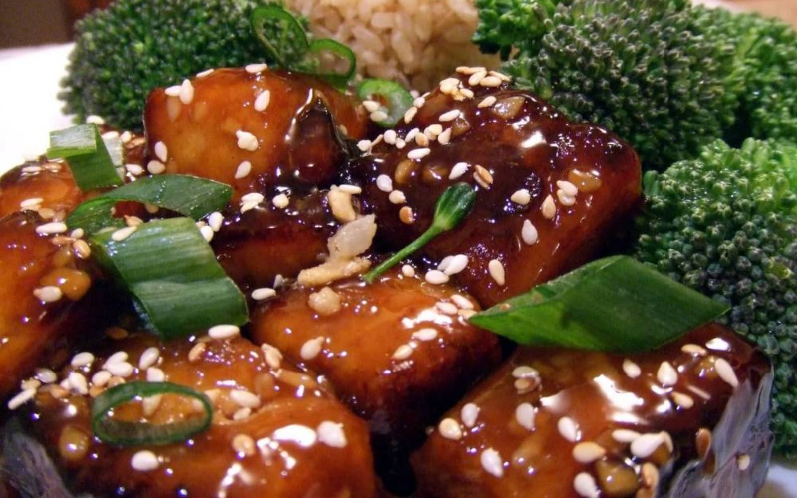Vegan Sesame Tofu