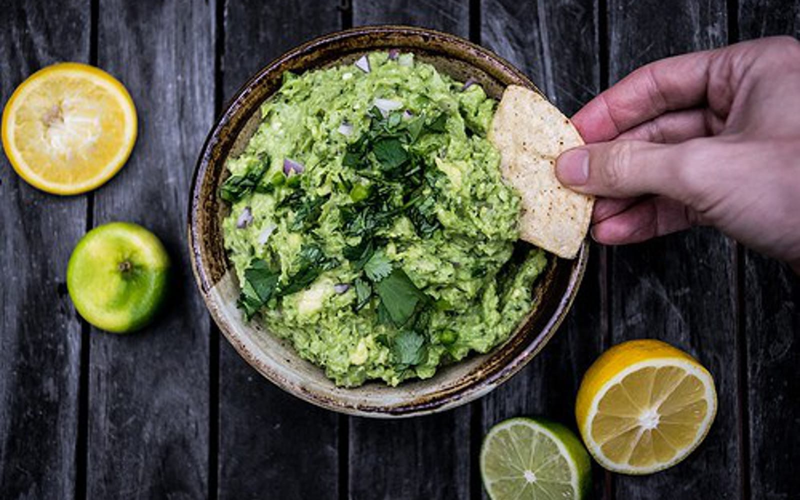 Vegan Gluten-Free Broccamole with lemon and lime