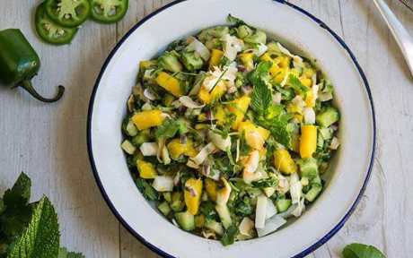 Coconut Mango Salsa [Vegan, Raw, Gluten-Free]