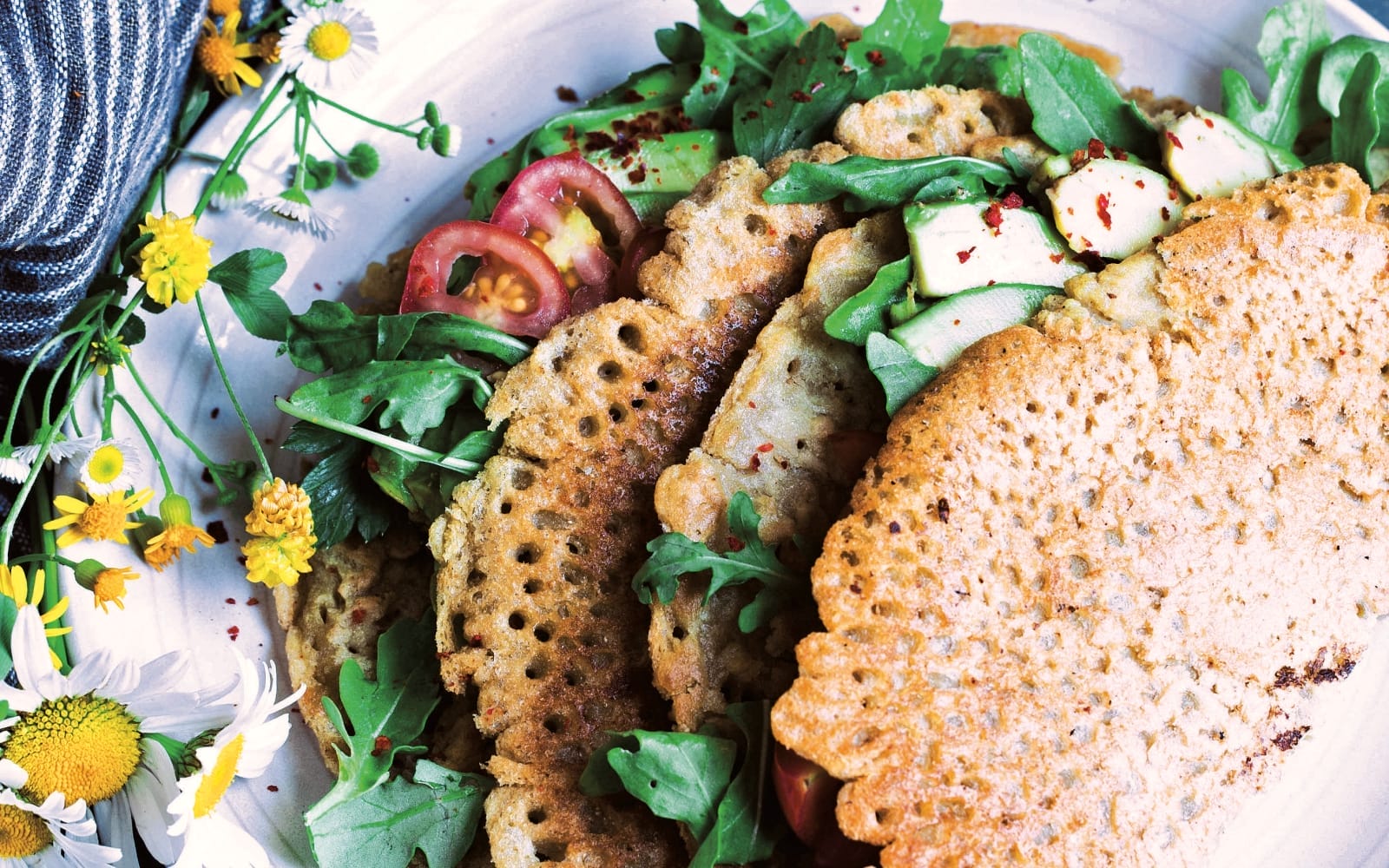 Garbanzo Bean Flour Omelet