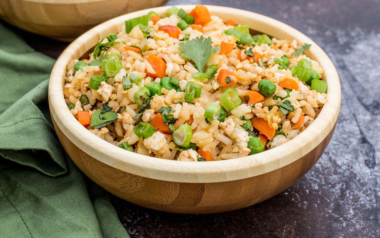 Simple Veggie Fried Rice [Vegan, Gluten-Free, Nut-Free]