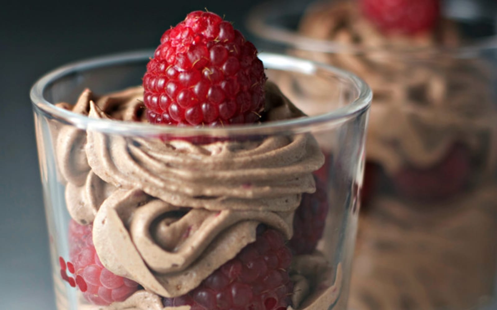 Cacao Mousse and Raspberry Parfaits [Vegan, Gluten-Free]