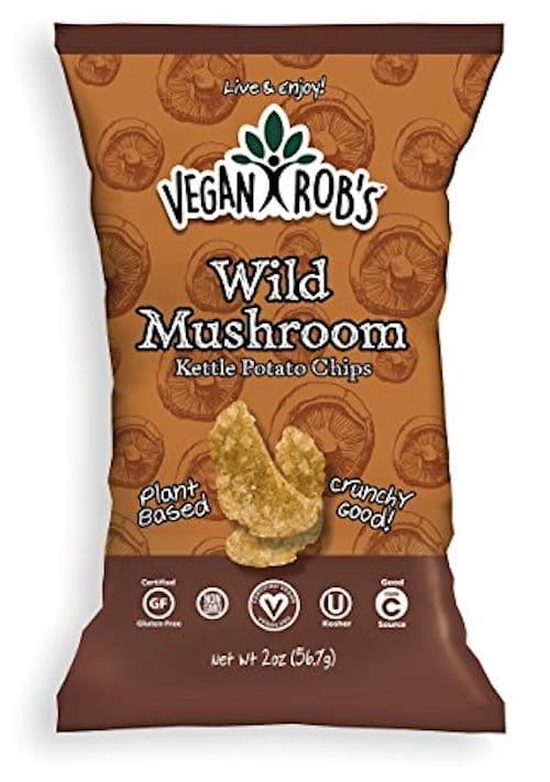 Vegan robs mushroom chips