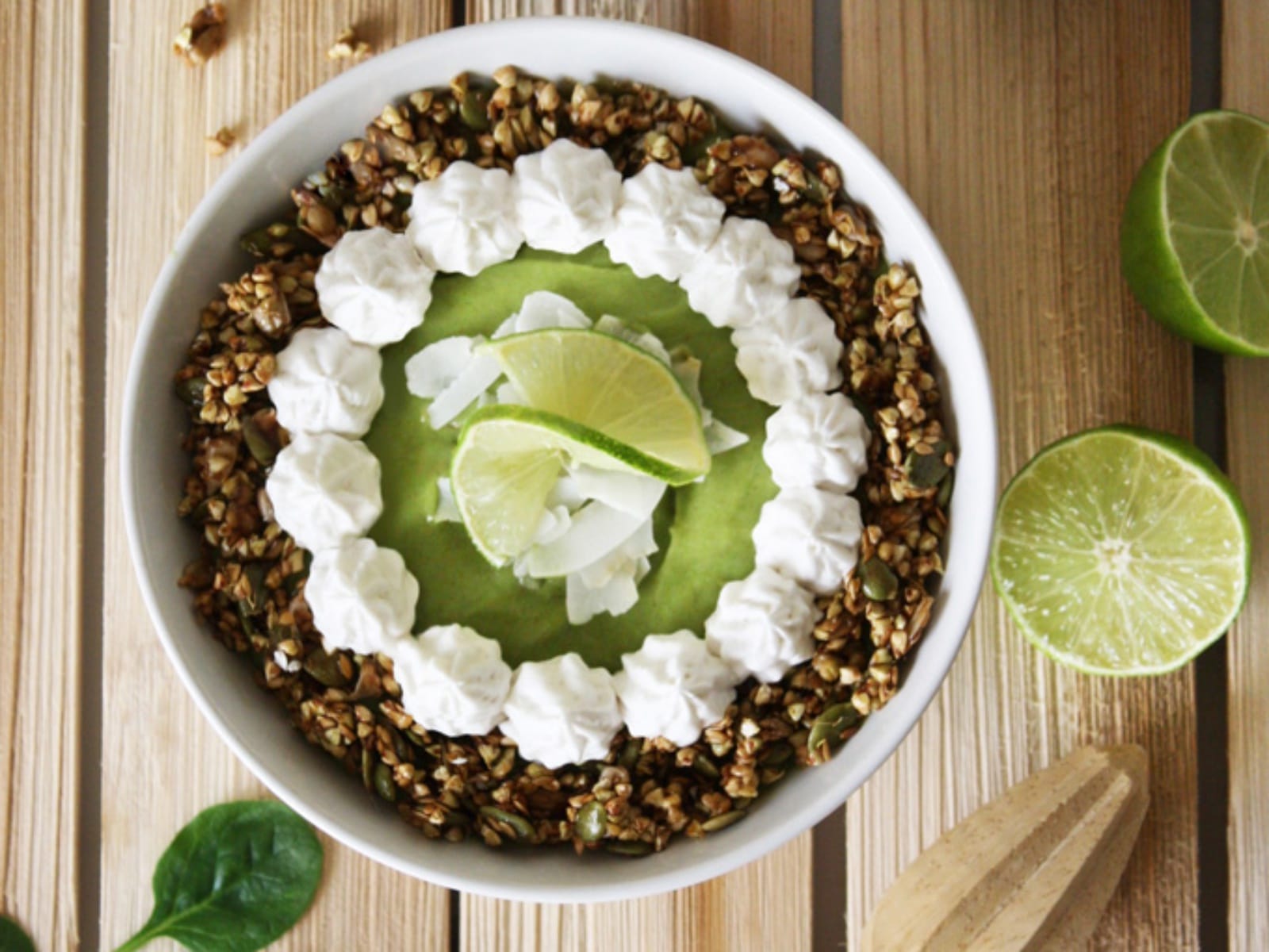 Key Lime Pie Smoothie Bowl