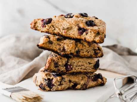 Thyme and Concord Grape Scone