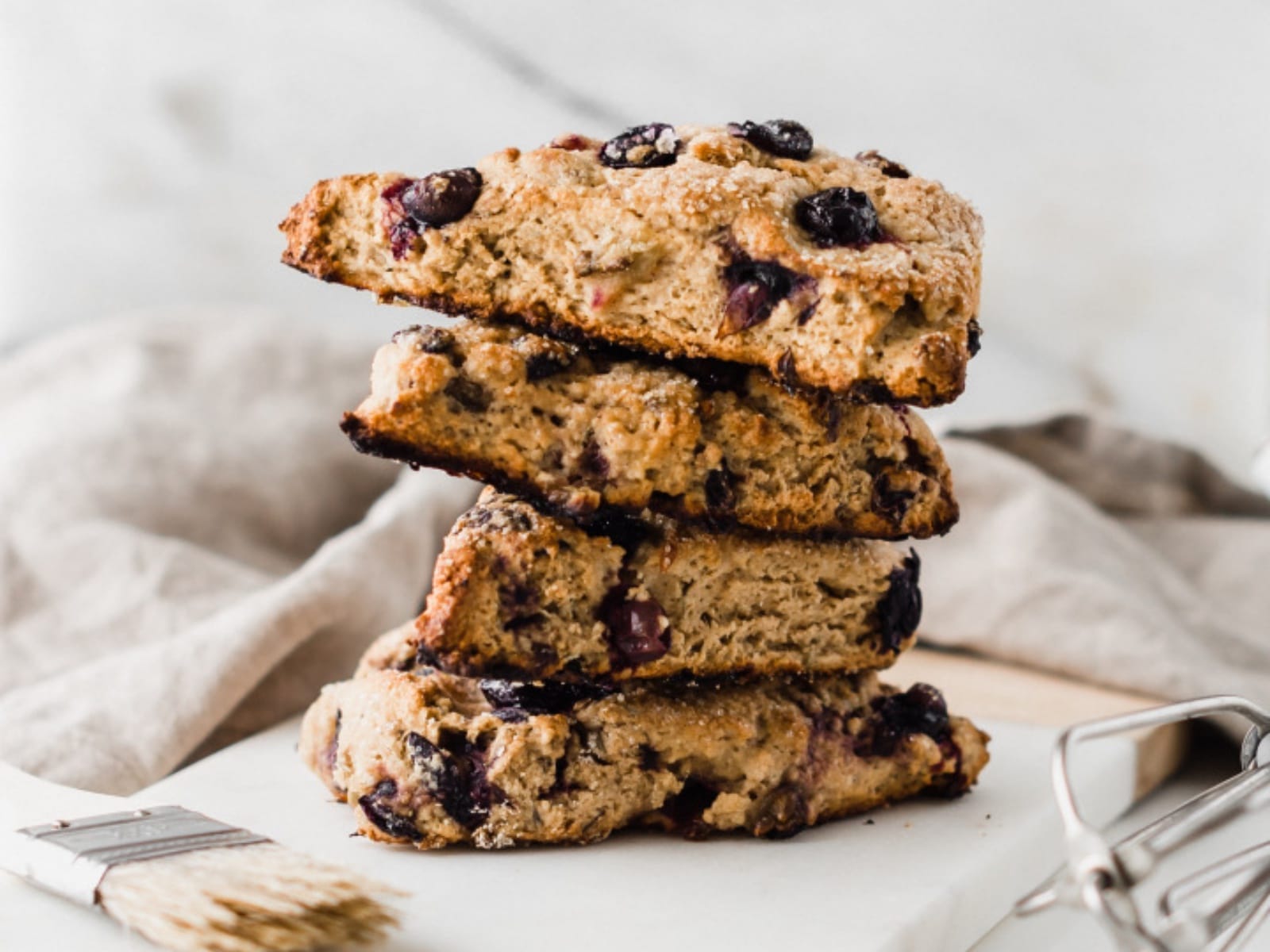 Thyme and Concord Grape Scone