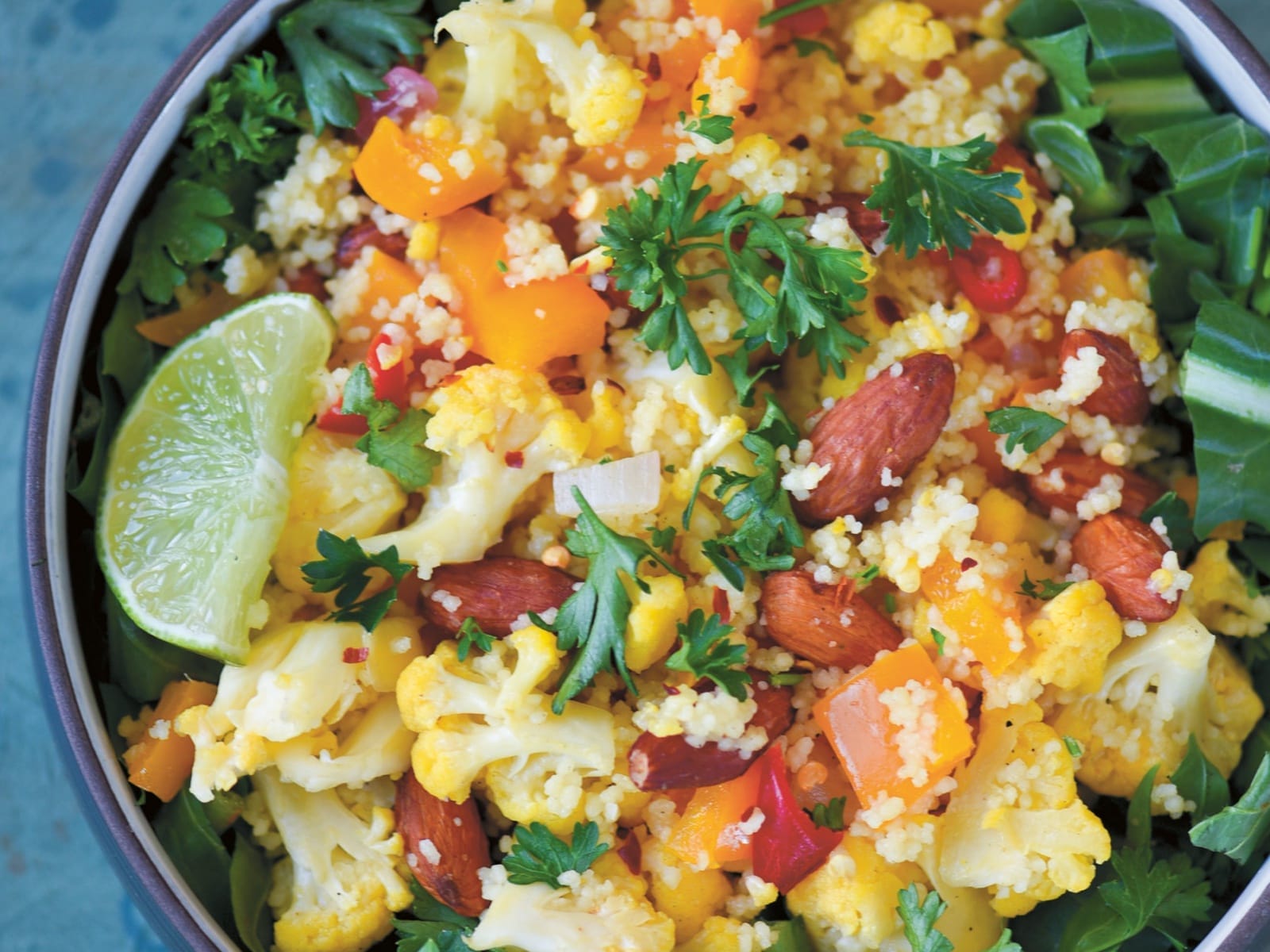 Chili-Lime Cauliflower Bowl