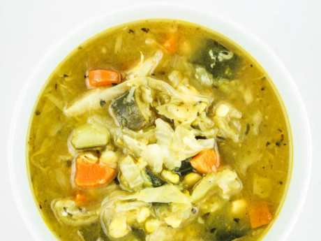 Vegan instant pot cabbage soup