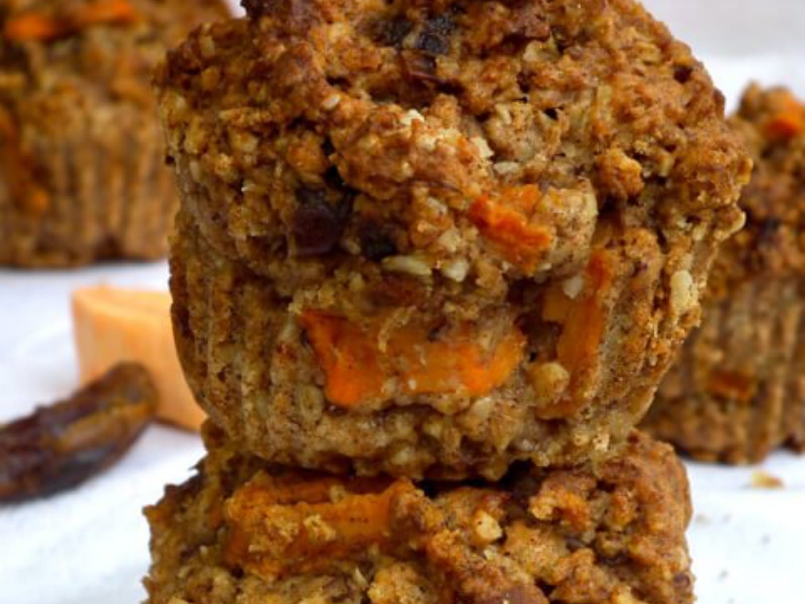 Sweet Potato Date Muffins