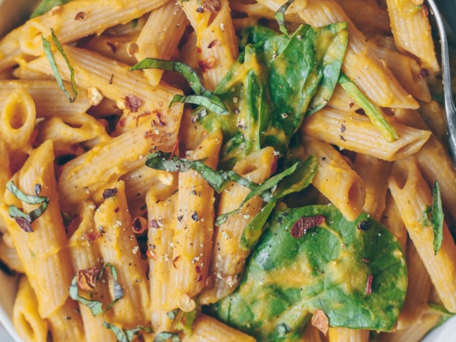 Butternut Squash Roasted Tomato Pasta