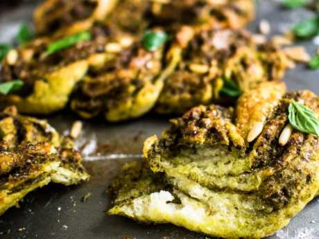 Braided Pesto Bread