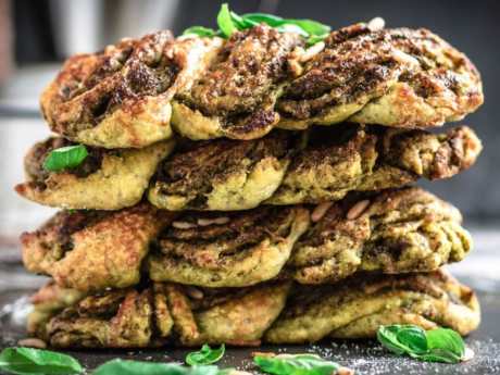 Braided Pesto Bread