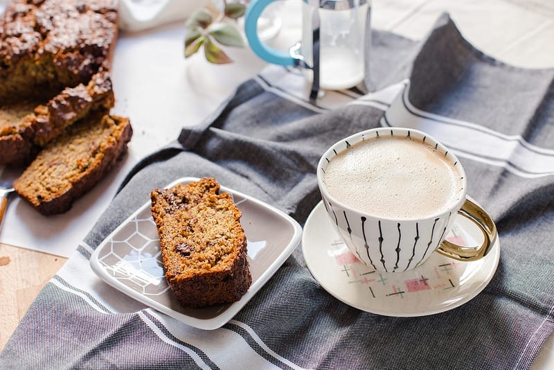 Spiced Dark Chocolate Banana Bread [Vegan]