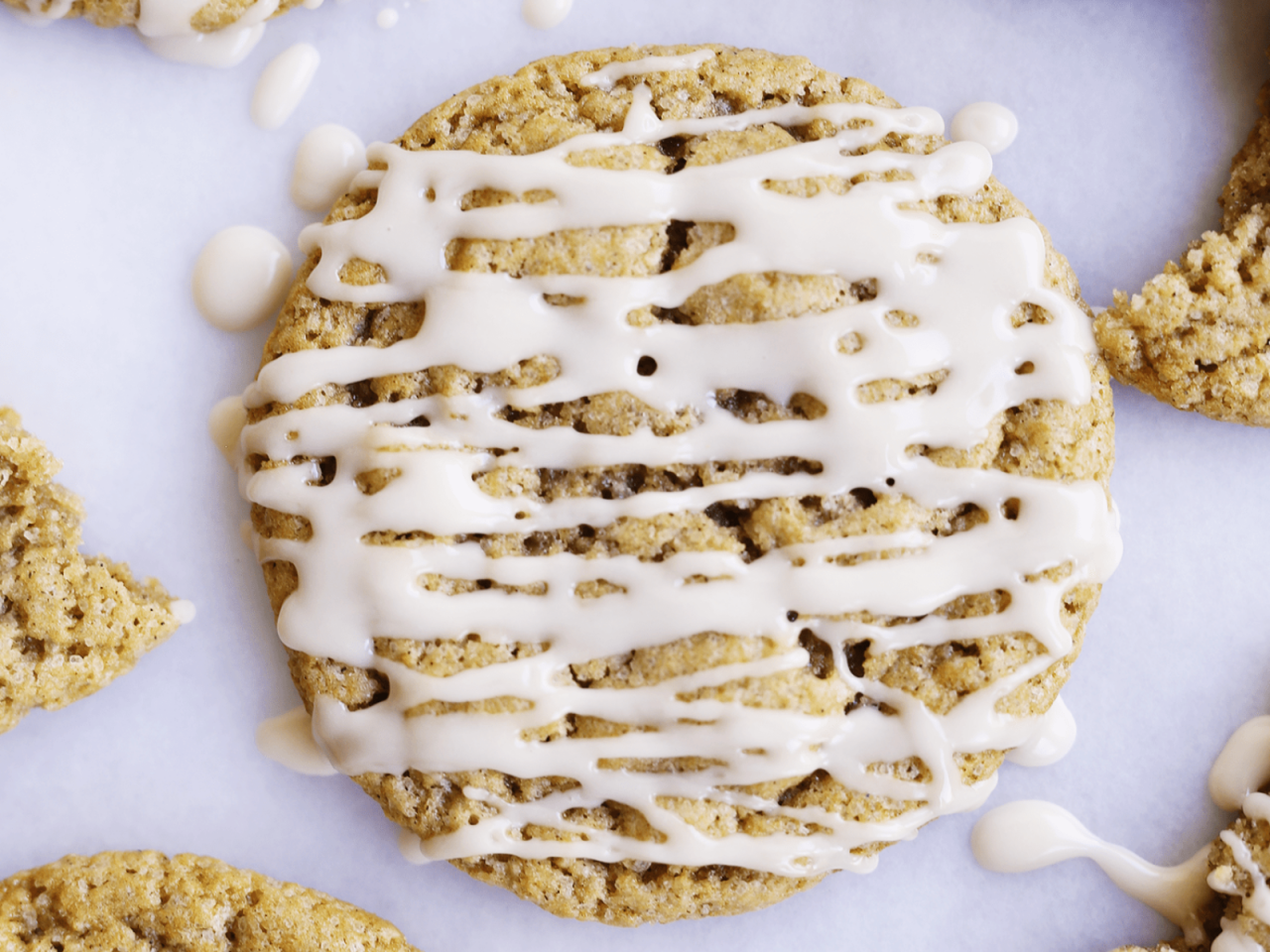 Vegan apple cider cookies