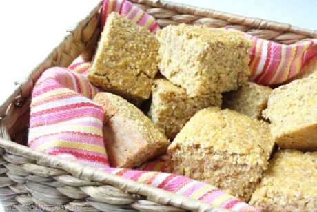 Whole-Grain Cornbread [Vegan, Oil-Free]